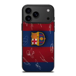 FC BARCELONA SIGNATURE iPhone 17 Pro Max Case Cover FC BARCELONA SIGNATURE iPhone 17 Pro Max Case Cover