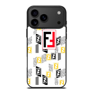 FENDI ROMA LOGO WHITE iPhone 17 Pro Max Case Cover