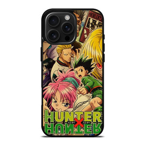 HUNTER X HUNTER CHARACTER ANIME iPhone 16 Pro Max Case Cover HUNTER X HUNTER CHARACTER ANIME iPhone 16 Pro Max Case Cover