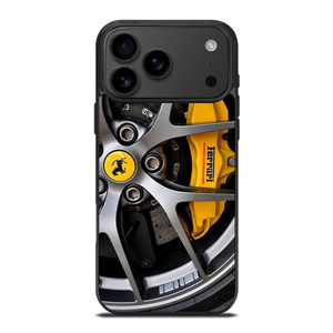 FERRARI WHEEL LOGO ICON iPhone 17 Pro Max Case Cover FERRARI WHEEL LOGO ICON iPhone 17 Pro Max Case Cover