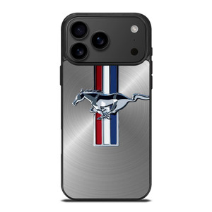 FORD MUSTANG METAL EMBLEM LOGO iPhone 17 Pro Max Case Cover FORD MUSTANG METAL EMBLEM LOGO iPhone 17 Pro Max Case Cover