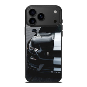 FORD MUSTANG SHELBY BLACK iPhone 17 Pro Max Case Cover FORD MUSTANG SHELBY BLACK iPhone 17 Pro Max Case Cover