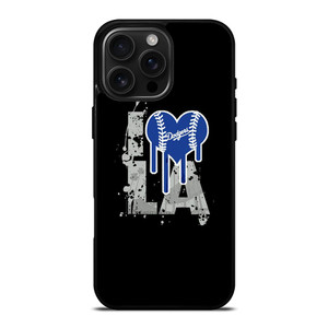 I LOVE LA DODGERS iPhone 16 Pro Max Case Cover I LOVE LA DODGERS iPhone 16 Pro Max Case Cover