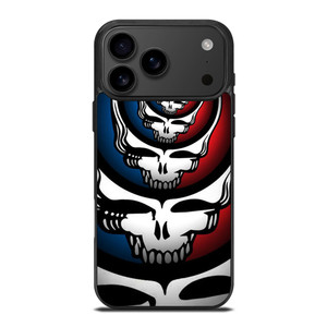 GRATEFUL DEAD SKULL LOGO ART iPhone 17 Pro Max Case Cover GRATEFUL DEAD SKULL LOGO ART iPhone 17 Pro Max Case Cover