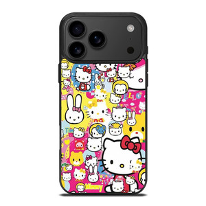 HELLO KITTY STICKER BOMB iPhone 17 Pro Max Case Cover