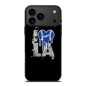 I LOVE LA DODGERS iPhone 17 Pro Max Case Cover I LOVE LA DODGERS iPhone 17 Pro Max Case Cover