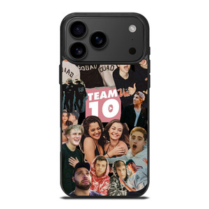 JAKE PAUL TEAM 10 COLLAGE iPhone 17 Pro Max Case Cover JAKE PAUL TEAM 10 COLLAGE iPhone 17 Pro Max Case Cover