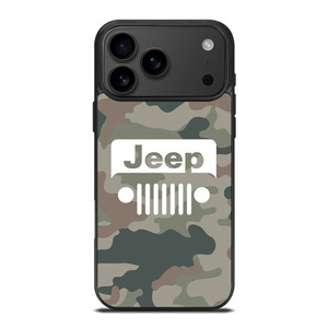 JEEP CAMO LOGO iPhone 17 Pro Max Case Cover JEEP CAMO LOGO iPhone 17 Pro Max Case Cover