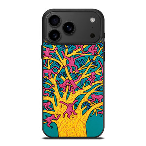 KEITH HARING COLOR FULL TREE iPhone 17 Pro Max Case Cover KEITH HARING COLOR FULL TREE iPhone 17 Pro Max Case Cover