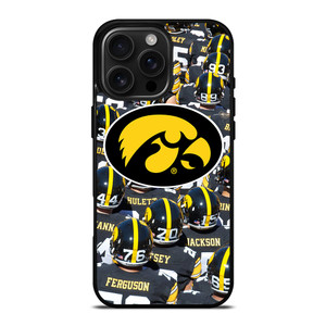 IOWA HAWKEYES FOOTBALL iPhone 16 Pro Max Case Cover IOWA HAWKEYES FOOTBALL iPhone 16 Pro Max Case Cover