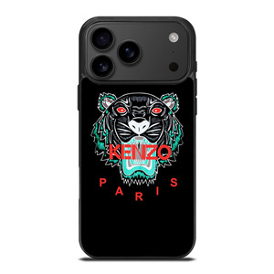 KENZO PARIS BLACK iPhone 17 Pro Max Case Cover KENZO PARIS BLACK iPhone 17 Pro Max Case Cover