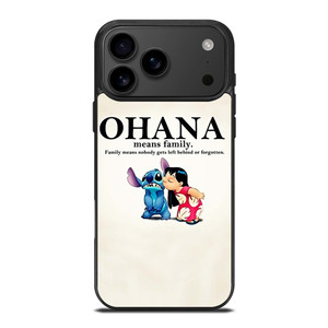 LILO AND STITCH OHANA FAMILY Disney iPhone 17 Pro Max Case Cover
