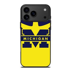 LOGO MICHIGAN WOLVERINES iPhone 17 Pro Max Case Cover LOGO MICHIGAN WOLVERINES iPhone 17 Pro Max Case Cover