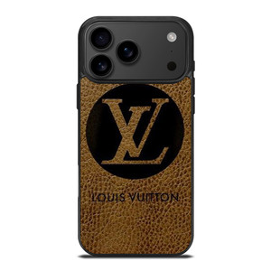 LOUIS VUITTON PARIS LV LOGO LEATHER iPhone 17 Pro Max Case Cover LOUIS VUITTON PARIS LV LOGO LEATHER iPhone 17 Pro Max Case Cover