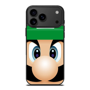 LUIGI SUPER MARIO FACE iPhone 17 Pro Max Case Cover LUIGI SUPER MARIO FACE iPhone 17 Pro Max Case Cover