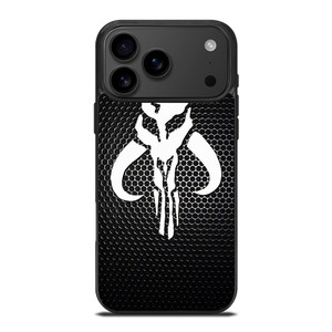 MANDALORIAN METAL CARBON LOGO iPhone 17 Pro Max Case Cover