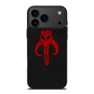 MANDALORIAN RED SKULL LOGO iPhone 17 Pro Max Case Cover MANDALORIAN RED SKULL LOGO iPhone 17 Pro Max Case Cover