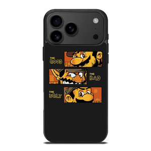 MARIO BROSS THE GOOD BAD UGLY iPhone 17 Pro Max Case Cover MARIO BROSS THE GOOD BAD UGLY iPhone 17 Pro Max Case Cover