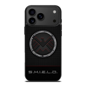 MARVEL AGENTS OF SHIELD LOGO METAL iPhone 17 Pro Max Case Cover MARVEL AGENTS OF SHIELD LOGO METAL iPhone 17 Pro Max Case Cover