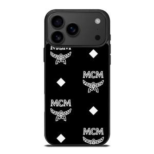 MCM WORLDWIDE LOGO BLACK iPhone 17 Pro Max Case Cover MCM WORLDWIDE LOGO BLACK iPhone 17 Pro Max Case Cover
