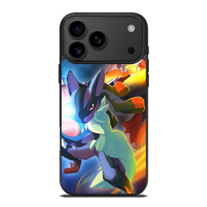 MEGA POKEMON BLAZIKEN VS LUCARIO iPhone 17 Pro Max Case Cover MEGA POKEMON BLAZIKEN VS LUCARIO iPhone 17 Pro Max Case Cover