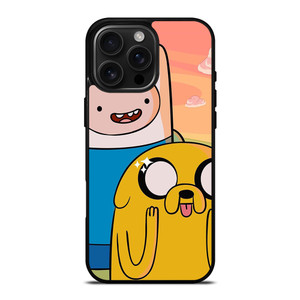 JAKE AND FINN ADVENTURE TIME iPhone 16 Pro Max Case Cover JAKE AND FINN ADVENTURE TIME iPhone 16 Pro Max Case Cover