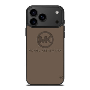 MICHAEL KORS NEW YORK LOGO BROWN iPhone 17 Pro Max Case Cover MICHAEL KORS NEW YORK LOGO BROWN iPhone 17 Pro Max Case Cover