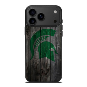 MICHIGAN STATE SPARTANS WOODEN LOGO iPhone 17 Pro Max Case Cover MICHIGAN STATE SPARTANS WOODEN LOGO iPhone 17 Pro Max Case Cover