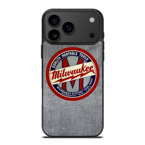 MILWAUKEE PORTABLE TOOL LOGO METAL ICON iPhone 17 Pro Max Case Cover MILWAUKEE PORTABLE TOOL LOGO METAL ICON iPhone 17 Pro Max Case Cover