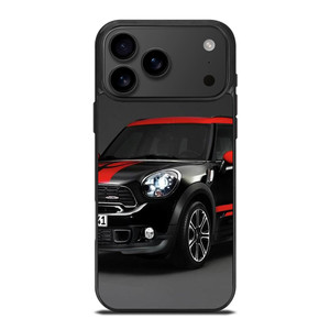 MINI COOPER CAR BLACK iPhone 17 Pro Max Case Cover MINI COOPER CAR BLACK iPhone 17 Pro Max Case Cover