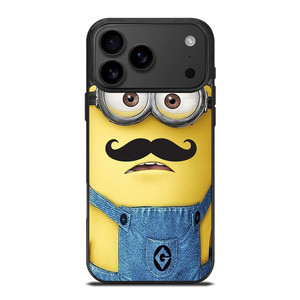 MINION WITH MOUSTACHE iPhone 17 Pro Max Case Cover MINION WITH MOUSTACHE iPhone 17 Pro Max Case Cover
