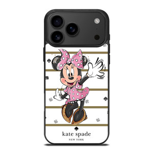 MINNIE MOUSE DISNEY KATE SPADE NEW YORK LOGO iPhone 17 Pro Max Case Cover MINNIE MOUSE DISNEY KATE SPADE NEW YORK LOGO iPhone 17 Pro Max Case Cover