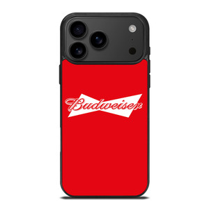NEW BUDWEISER BEER LOGO iPhone 17 Pro Max Case Cover NEW BUDWEISER BEER LOGO iPhone 17 Pro Max Case Cover