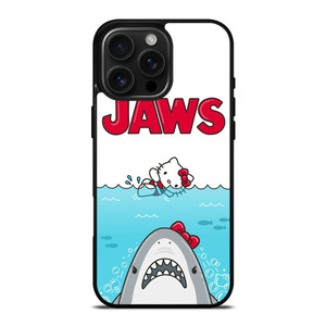 JAWS HELLO KITTY iPhone 16 Pro Max Case Cover JAWS HELLO KITTY iPhone 16 Pro Max Case Cover