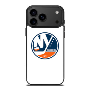 NEW YORK ISLANDER LOGO WHITE iPhone 17 Pro Max Case Cover NEW YORK ISLANDER LOGO WHITE iPhone 17 Pro Max Case Cover