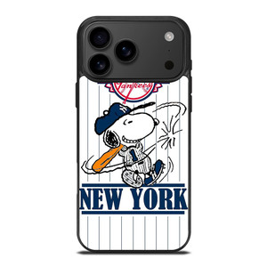 NEW YORK YANKEES LOGO BASEBALL SNOOPY THE PEANUTS iPhone 17 Pro Max Case Cover NEW YORK YANKEES LOGO BASEBALL SNOOPY THE PEANUTS iPhone 17 Pro Max Case Cover