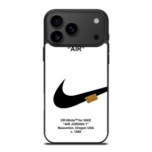 NIKE AIR JORDAN 1 OFF WHITE iPhone 17 Pro Max Case Cover NIKE AIR JORDAN 1 OFF WHITE iPhone 17 Pro Max Case Cover