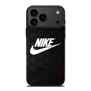NIKE LOGO HEXAGONAL METAL iPhone 17 Pro Max Case Cover NIKE LOGO HEXAGONAL METAL iPhone 17 Pro Max Case Cover