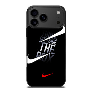 NIKE THINK OUTSIDE THE BOX iPhone 17 Pro Max Case Cover NIKE THINK OUTSIDE THE BOX iPhone 17 Pro Max Case Cover