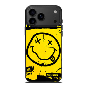 NIRVANA ROCK BAND SMILEY iPhone 17 Pro Max Case Cover NIRVANA ROCK BAND SMILEY iPhone 17 Pro Max Case Cover