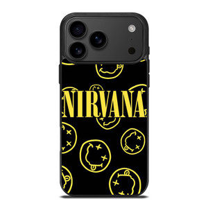 NIRVANA SMILEY COLLAGE iPhone 17 Pro Max Case Cover NIRVANA SMILEY COLLAGE iPhone 17 Pro Max Case Cover