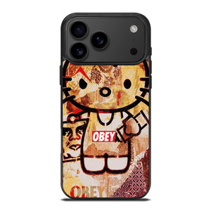 OBEY HELLO KITTY iPhone 17 Pro Max Case Cover OBEY HELLO KITTY iPhone 17 Pro Max Case Cover