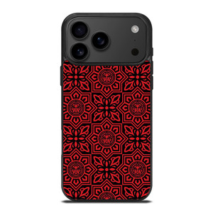 OBEY RED LOGO PATTERN iPhone 17 Pro Max Case Cover OBEY RED LOGO PATTERN iPhone 17 Pro Max Case Cover