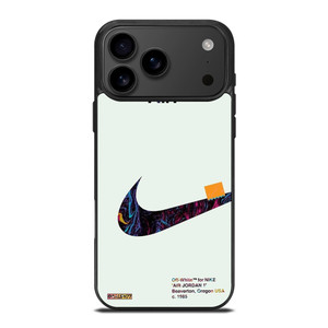 OFF WHITE FOR NIKE AIR JORDAN LOGO iPhone 17 Pro Max Case Cover