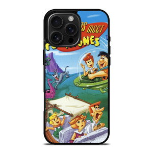 JETSONS MEET FLINTSTONES iPhone 16 Pro Max Case Cover JETSONS MEET FLINTSTONES iPhone 16 Pro Max Case Cover