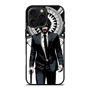 JOHN WICK ART iPhone 16 Pro Max Case Cover JOHN WICK ART iPhone 16 Pro Max Case Cover