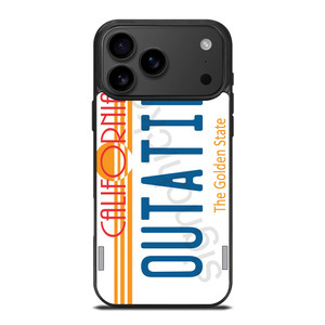 PLATE LICENSE CALIFORNIA iPhone 17 Pro Max Case Cover PLATE LICENSE CALIFORNIA iPhone 17 Pro Max Case Cover
