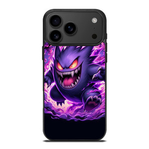 POKEMON POCKET MONSTER GENGAR SINISTER iPhone 17 Pro Max Case Cover POKEMON POCKET MONSTER GENGAR SINISTER iPhone 17 Pro Max Case Cover
