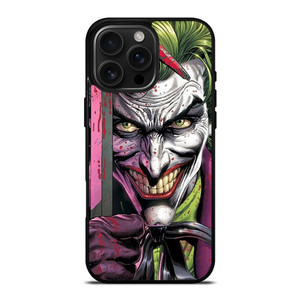 JOKER DC WITH CROWBAR iPhone 16 Pro Max Case Cover JOKER DC WITH CROWBAR iPhone 16 Pro Max Case Cover