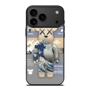 ROBOT BEAR MASA KAWS VOL 3 iPhone 17 Pro Max Case Cover ROBOT BEAR MASA KAWS VOL 3 iPhone 17 Pro Max Case Cover